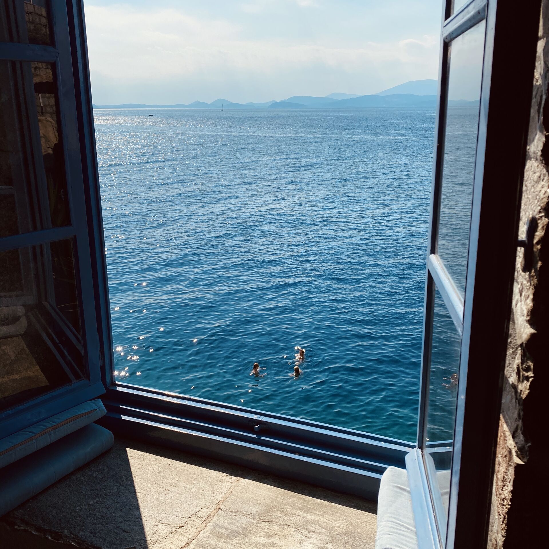 Hydra island scenery